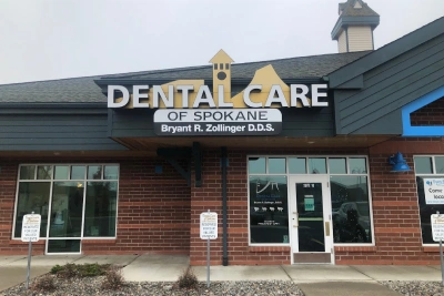 couple smiling after restorative dentistry procedure